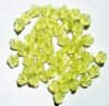 50 5mm Transparent Jonquil Lustre Baby Bell Flower Beads